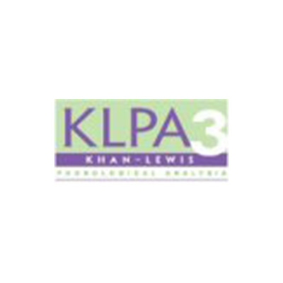 Khan-Lewis Phonological Analysis, Third Edition (KLPA-3)